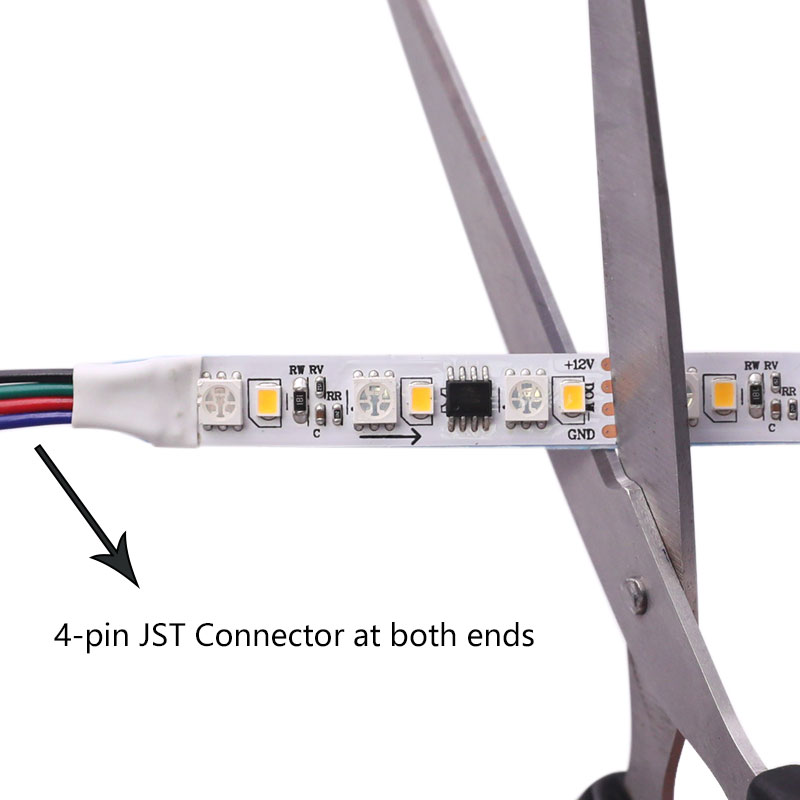 WS2811 DC12V Addressable RGB+White Color Chasing LED Lights Strip WS2811 DC12V Addressable RGB+White Color Chasing LED Lights Strip